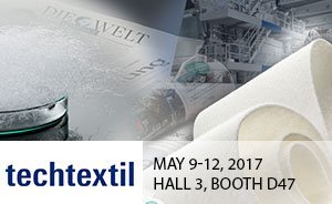 EMS-GRILTECH presents the latest developments and products at the Techtextil in Frankfurt from May 9-12, 2017 / Hall 3, Booth D47