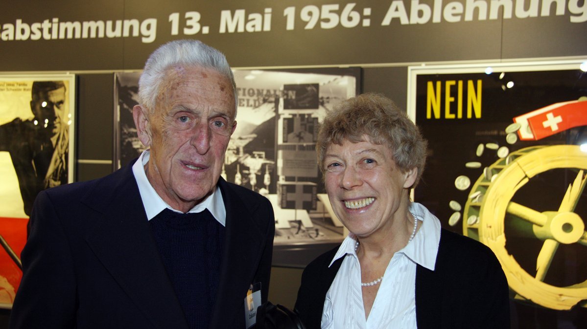 Daniel Caluori bei der 75-Jahr-Feier.