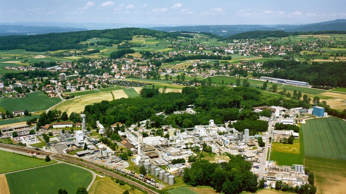 Purchase of the Schweizerische Sprengstofffabrik AG (SSF) 1987 (today DOTTIKON EXCLUSIVE SYNTHESIS) based in Dottikon (Switzerland).